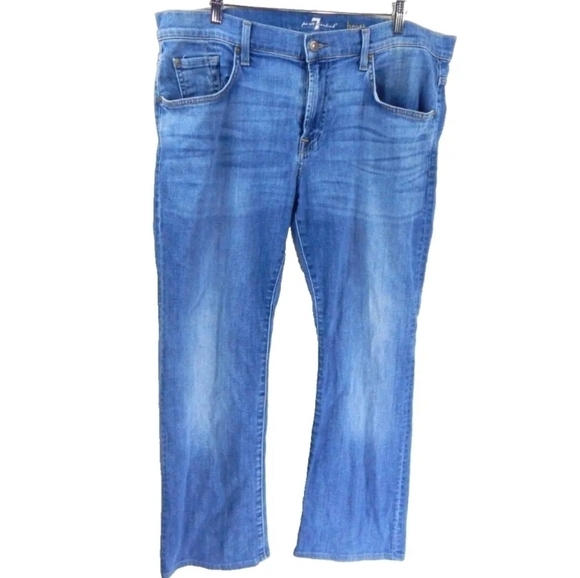 7 for All Mankind Brett Boot Cut Jeans - Picture 1 of 4